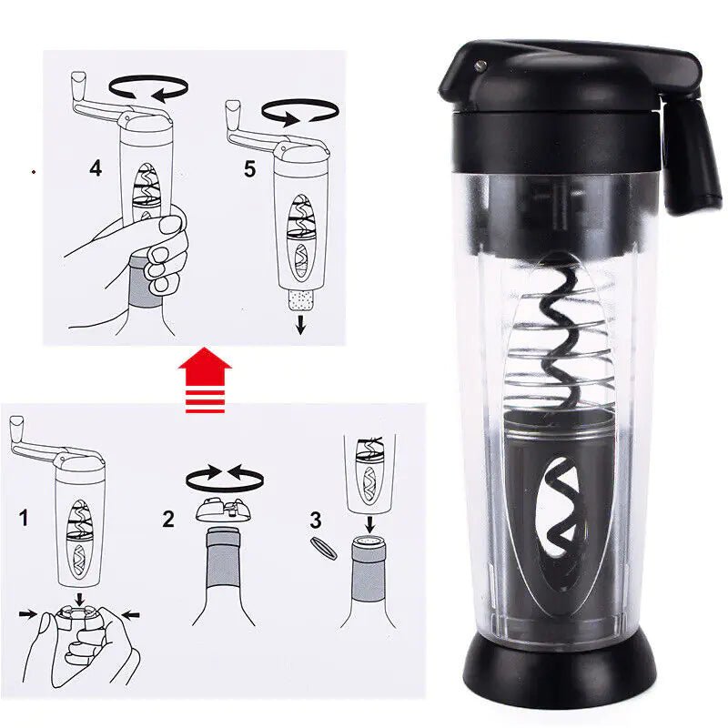 Cork Mill – upscale wine and spirit accessory from Marmot & Stag
