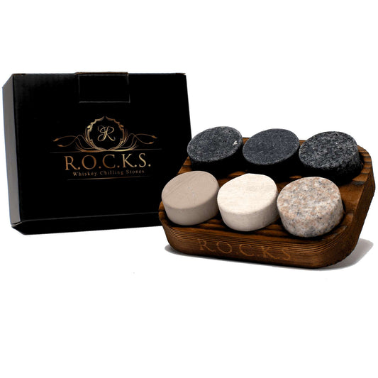 The Original Rocks - Granite Whiskey Stones – upscale wine and spirit accessory from Marmot & Stag