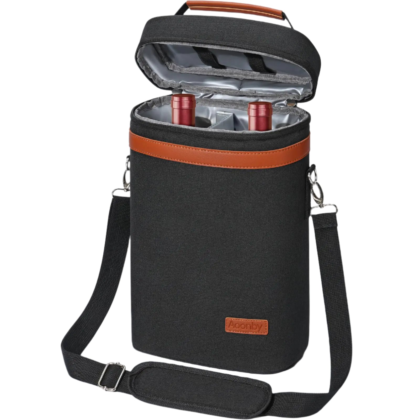 Insulated 2 - Bottle Wine Tote – upscale wine and spirit accessory from Marmot & Stag