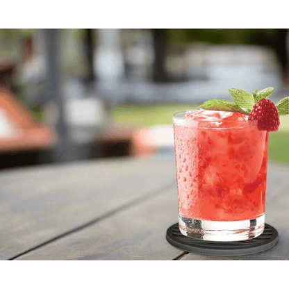 Silicone Outdoor Coaster Set – upscale wine and spirit accessory from Marmot & Stag