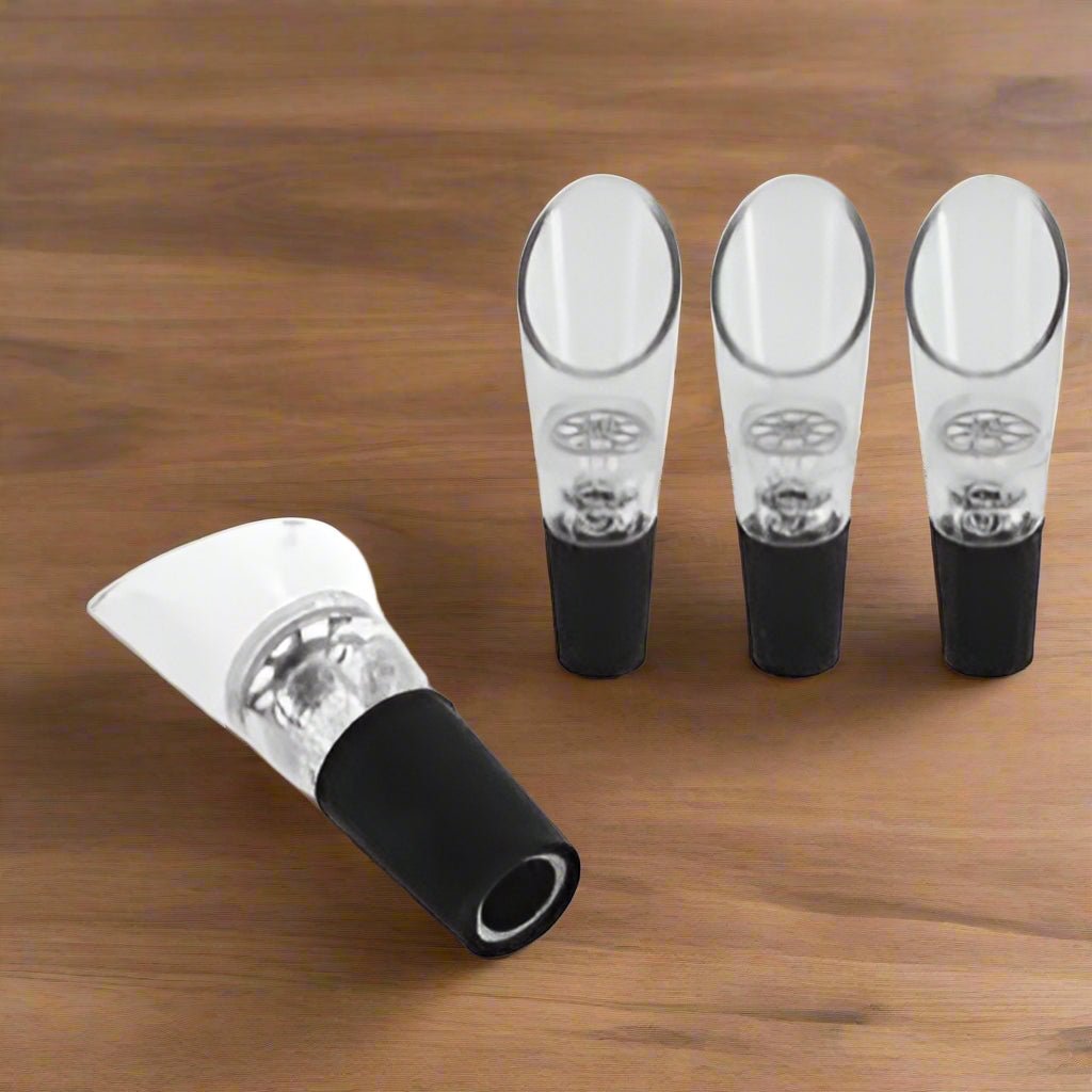 Wine Aerator Pour Spout Set – upscale wine and spirit accessory from Marmot & Stag